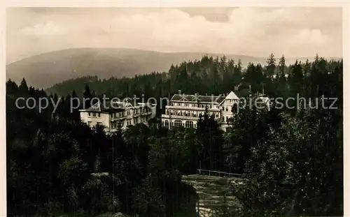 AK / Ansichtskarte Zellerfeld Johanneser Kurhaus Kat. Clausthal Zellerfeld