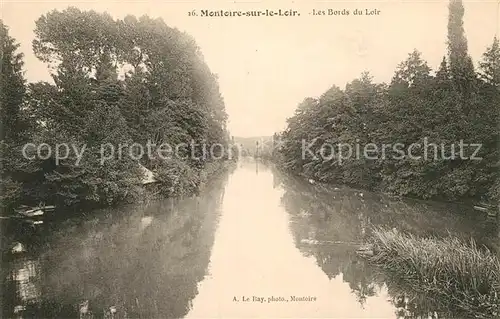 AK / Ansichtskarte Montoire sur le Loir Les Bords du Loir Kat. Montoire sur le Loir