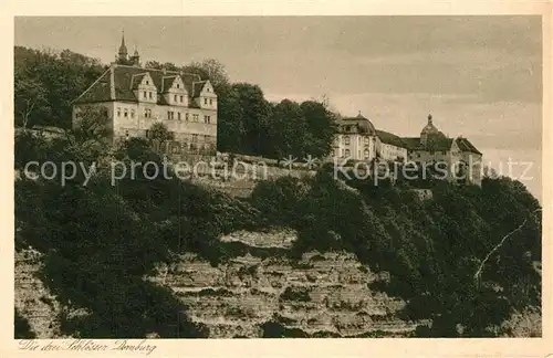 AK / Ansichtskarte Dornburg Saale Die drei Schloesser Kat. Dornburg Saale