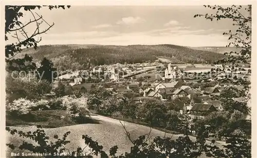 AK / Ansichtskarte Saalfeld Saale Gesamtansicht Bad Sommerstein Kat. Saalfeld