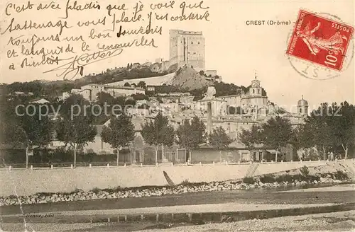 AK / Ansichtskarte Crest Bords de la Riviere Chateau Kat. Crest