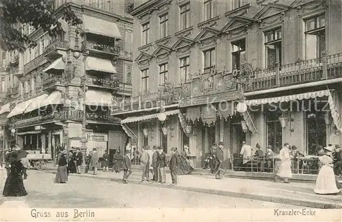 AK / Ansichtskarte Berlin Kranzler Ecke Kat. Berlin