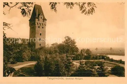 AK / Ansichtskarte Tangermuende Denkmal Anlagen Kat. Tangermuende