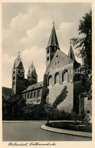 AK / Ansichtskarte Halberstadt Liebfrauenkirche Kat. Halberstadt