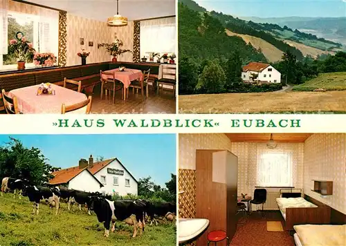 AK / Ansichtskarte Eubach Haus Waldblick  Kat. Morschen
