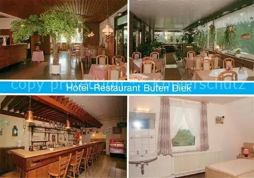 AK / Ansichtskarte Dornumersiel Hotel Restaurant Buten Diek Kat. Dornum