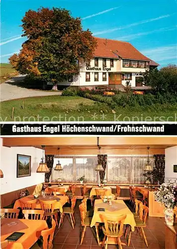 AK / Ansichtskarte Hoechenschwand Gasthaus Engel Kat. Hoechenschwand