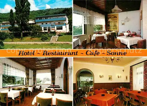 AK / Ansichtskarte Wuergau Hotel Restaurant Cafe Sonne Kat. Schesslitz