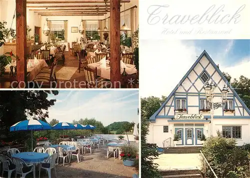 AK / Ansichtskarte Luebeck Hamberge Hotel Traveblick Kat. Luebeck
