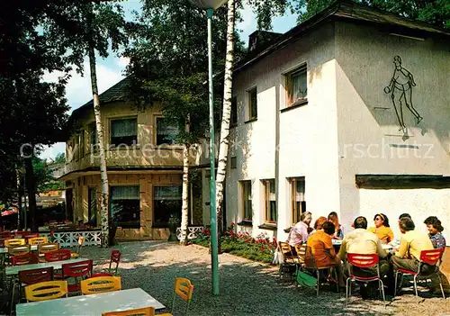 AK / Ansichtskarte Langscheid Sorpesee Cafe Restaurant Jagdhaus Kat. Sundern (Sauerland)