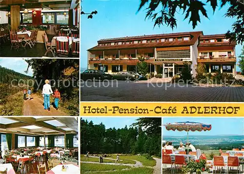 AK / Ansichtskarte Straubenhardt Hotel Pension Cafe Adlerhof Kat. Straubenhardt