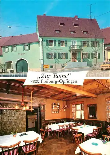 AK / Ansichtskarte Opfingen Gasthaus Metzgerei Zur Tanne Kat. Freiburg im Breisgau