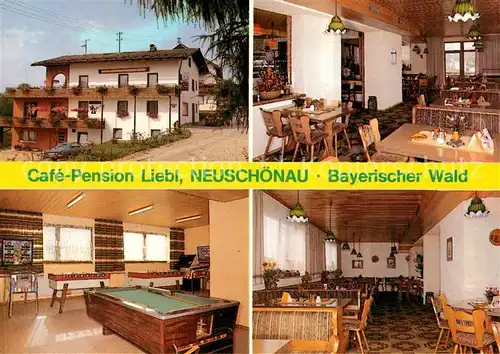 AK / Ansichtskarte Neuschoenau Cafe Pension Liebl Kat. Neuschoenau