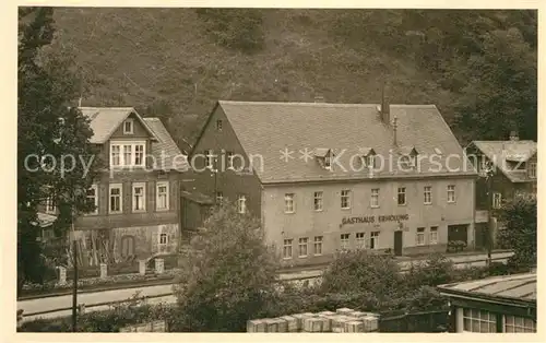 AK / Ansichtskarte Katzhuette Gasthaus Erholung Kat. Katzhuette