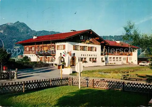 AK / Ansichtskarte Oberstdorf Posthotel Alpenhof Kat. Oberstdorf