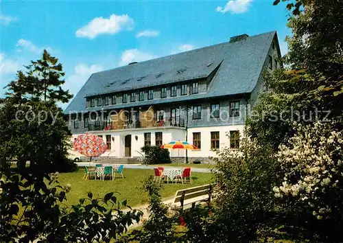 AK / Ansichtskarte Schmallenberg Berghotel Hoher Knochen Kat. Schmallenberg