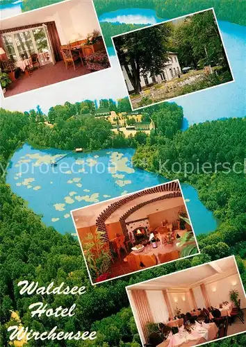 AK / Ansichtskarte Treppeln Waldsee Hotel Wirchensee Kat. Neuzelle