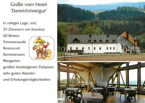 AK / Ansichtskarte Lauter Bernsbach Hotel Danelchristelgut Kat. Bernsbach