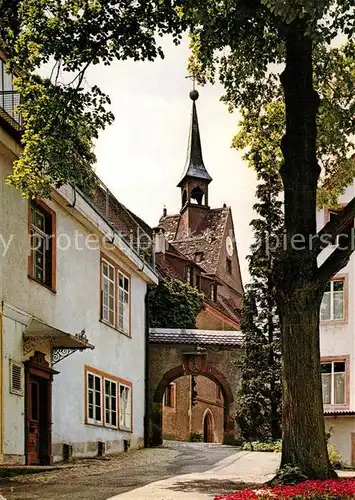 AK / Ansichtskarte St Chrischona Aufgang zur Kirche Kat. St. Chrischona