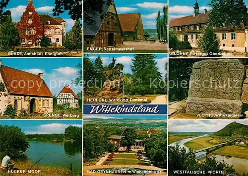 AK / Ansichtskarte Buende Westfalen Enger Huecker Moor Bad Oeyenhausen Vlotho