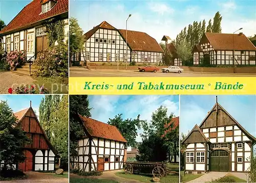 AK / Ansichtskarte Buende Westfalen Deutsches Taback  und Zigarrenmuseum