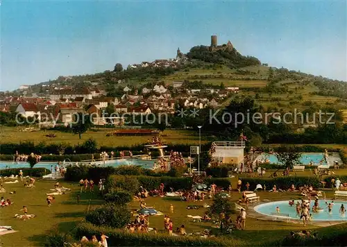 AK / Ansichtskarte Krofdorf Gleiberg Blick zur Burg  Kat. Wettenberg