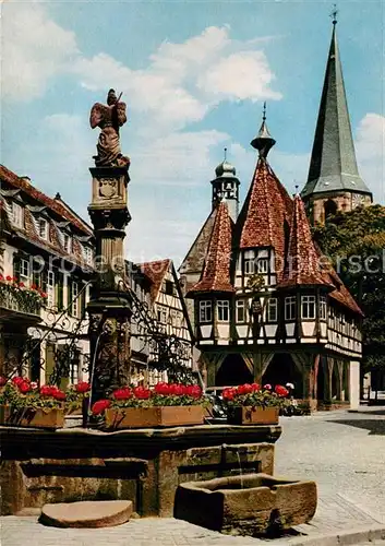 AK / Ansichtskarte Michelstadt Marktplatz Kat. Michelstadt