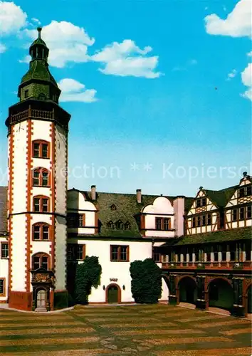 AK / Ansichtskarte Weilburg Renaissancehof des Schlosses Kat. Weilburg Lahn