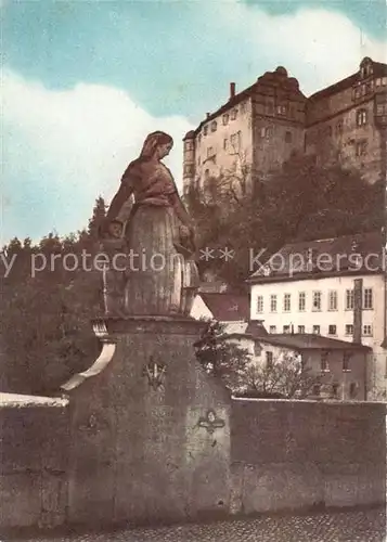 AK / Ansichtskarte Weilburg Gefallenen Denkmal auf der Steinernen Bruecke Kat. Weilburg Lahn