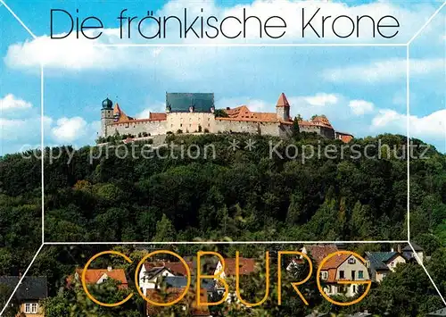AK / Ansichtskarte Coburg Burg Kat. Coburg
