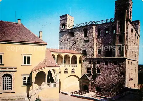 AK / Ansichtskarte Sarospatak Schloss Wohnturm Kat. Ungarn