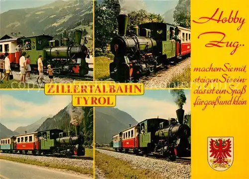 AK / Ansichtskarte Lokomotive Zillertalbahn Honnyzug Lok 6 Kat. Eisenbahn
