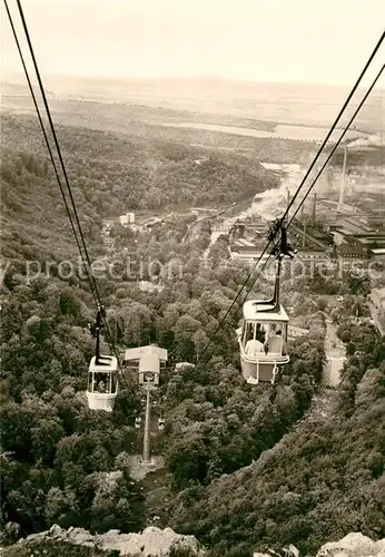 AK / Ansichtskarte Seilbahn Thale  Kat. Bahnen