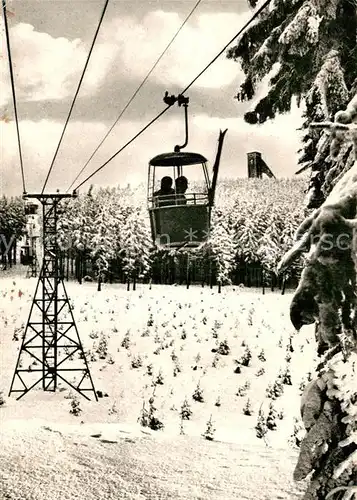 AK / Ansichtskarte Seilbahn Wurmberg Braunlage Kat. Bahnen