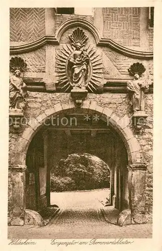 AK / Ansichtskarte Hildesheim Eingagstor Bernward Kloster Kat. Hildesheim