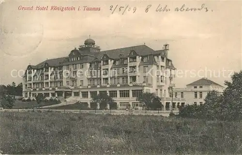 AK / Ansichtskarte Koenigstein Taunus Grand Hotel Kat. Koenigstein im Taunus