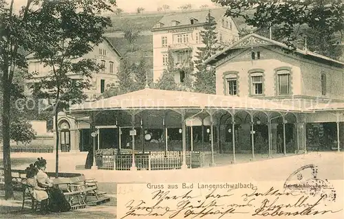 AK / Ansichtskarte Bad Langenschwalbach Stahlbrunnen