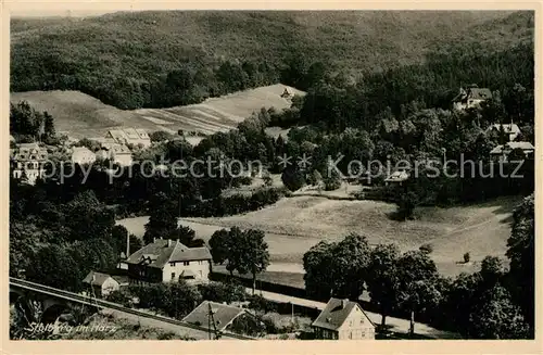 AK / Ansichtskarte Stolberg Harz Blick ins Tal Kat. Stolberg Harz