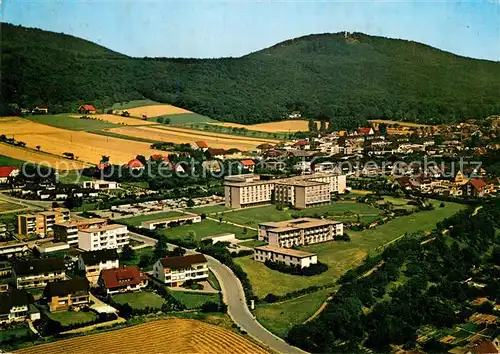 AK / Ansichtskarte Rinteln Kreiskrankenhaus Klippenturm Fliegeraufnahme Kat. Rinteln