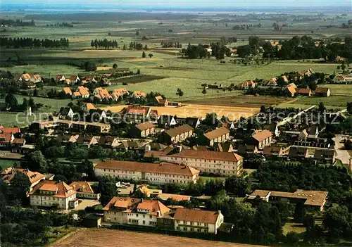 AK / Ansichtskarte Lemfoerde Diakonissen Mutterhaus Fliegeraufnahme Kat. Lemfoerde