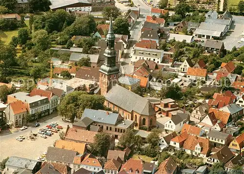 AK / Ansichtskarte Toenning Nordseebad St Laurentius Fliegeraufnahme Kat. Toenning