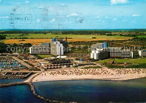 AK / Ansichtskarte Damp Ostseebad Fliegeraufnahme