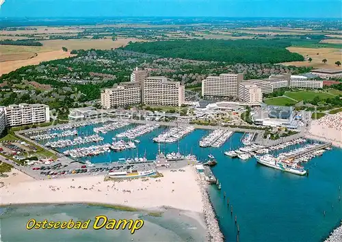 AK / Ansichtskarte Damp Ostseebad Fliegeraufnahme