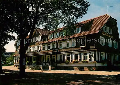 AK / Ansichtskarte Baiersbronn Schwarzwald Hotel Gasthof Blume Kat. Baiersbronn