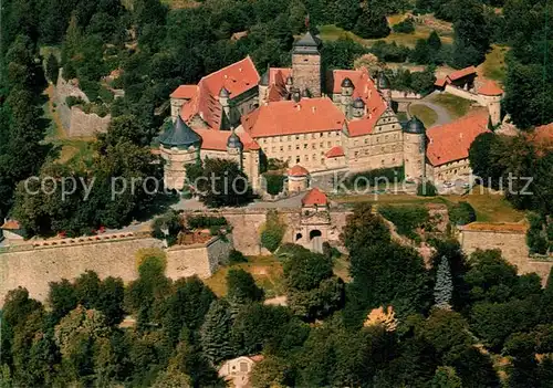 AK / Ansichtskarte Kronach Oberfranken Fliegeraufnahme Veste Rosenberg Kat. Kronach