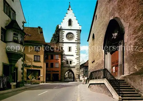 AK / Ansichtskarte ueberlingen Bodensee Stadttor Treppe Kat. ueberlingen