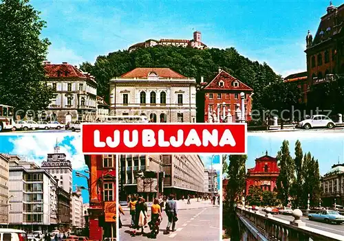 AK / Ansichtskarte Ljubliana Lubiana Stadtansichten  Kat. Osrednjeslovenska