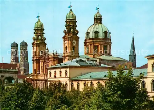 AK / Ansichtskarte Muenchen Sankt Katjetans Kirche Kat. Muenchen