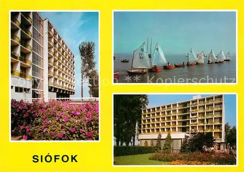 AK / Ansichtskarte Siofok Hotel Regatta Kat. Siofok