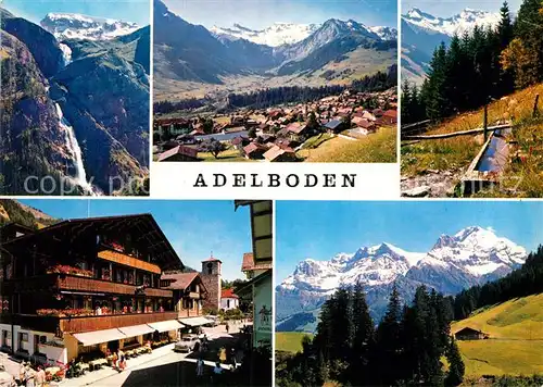 AK / Ansichtskarte Adelboden Panorama Teilansicht  Kat. Adelboden